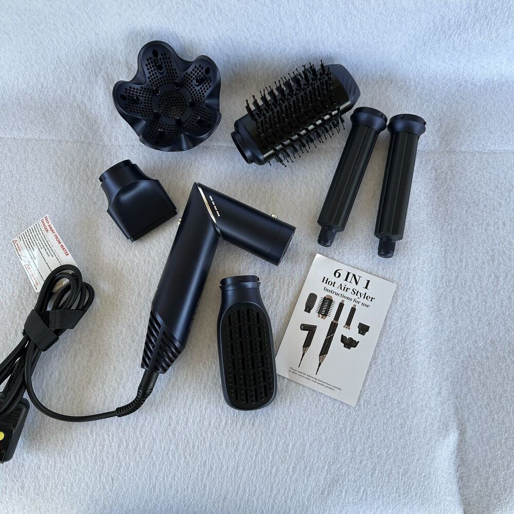 6 in 1 Hot Air Brush Amazon Return New With Box